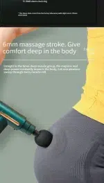Fascia Gun Muscle Relaxation Massager Electric Vibration Massage Gun Professional Grade Neck Membrane Gun - Image 20