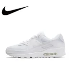 Nike black and gray color scheme AIR MAX 90 men's low-top sneakers non-slip wear casual running shoes - Image 30