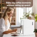 Coffee Maker Mini Single Serve Coffee Machine Compatible with K Cup Capsule, Ground Coffee, Loose Tea, Small Coffee Pot For Home - Image 14