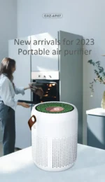 10000mAh Home Air Purifier HEPA Filter PM 2.5 H13 HEPA Remove Rechargeable Kitchen Bedroom Smoke Odor Air Cleaner Aroma Diffuser - Image 10