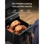 Cook like a pro with just the press of a button, Smart Air Fryer Cooker with Cook probe, Water Atomi - Image 4