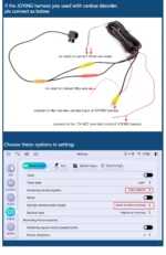 JOYING Newest AR front Camera Or Rear Camera Reversing Backup  View Camera Parking Assist Wide Dynamic Range Full 1080P Display - Image 10