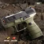 Small Black Toy Gun Mini PPQ Continuous Firing Shell Throwing Gun Model Soft Bullet Launcher BlowBack Airsoft Pistol for Kids - Image 10