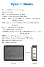 330W GaN Laptop Adapter For Acer Predator Helios 18 16 15 14 300 500 Triton 17 X Neo 16 Charger Power 13 14th gen I9 I7 Rtx 4090 - Image 16