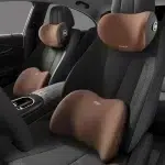 Car Headrest/Lumbar Support Car Neck Pillow Waist Cushion Driver Seat Backrest Car Cushion Driving Lumbar Support Waist Support - Image 17