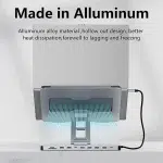 USB C Laptop Docking Station Stand HDMI-compatible PD USB3.0 RJ45 10-in-1 USB C Hub Laptop Stand for MacBook/Dell/HP/Surface - Image 15