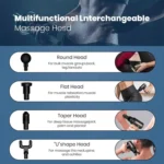 Fascia Gun Muscle Relaxation Massager Electric Vibration Massage Gun Professional Grade Neck Membrane Gun - Image 13