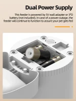 ROJECO Automatic Cat Feeder With Camera Video Cat Food Dispenser Pet Smart Voice Recorder Remote Control Auto Feeder For Cat Dog - Image 19