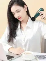 Fascia Gun Muscle Relaxation Massager Electric Vibration Massage Gun Professional Grade Neck Membrane Gun - Image 16