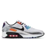Nike Air Max 90 exceed retro anti slip, durable, lightweight, low cut casual running shoes for men, white - Image 38