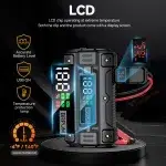 Car Jump Starter 3000A/4000A/5000A Battery Charger Emergency Power Bank Booster for 12V Gasoline and Diesel Vehicles Starting - Image 16