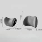 Car Headrest/Lumbar Support Car Neck Pillow Waist Cushion Driver Seat Backrest Car Cushion Driving Lumbar Support Waist Support - Image 6