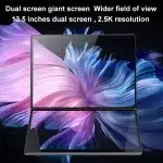 14+14 Inch Dual Screen 2.5K Touchscreen Laptop – Intel N100, 16GB DDR5, Windows 11, Yoga 2-in-1 Notebook - Image 2