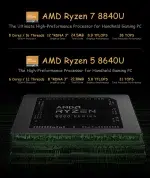 GPD WIN Max 2 10.1-inch Pocket Gaming PC Laptop 2024 AMD Ryzen 7 8840U 32GB/64GB RAM,2TB SSD Windows 11 System DDR5 PC Laptop - Image 15